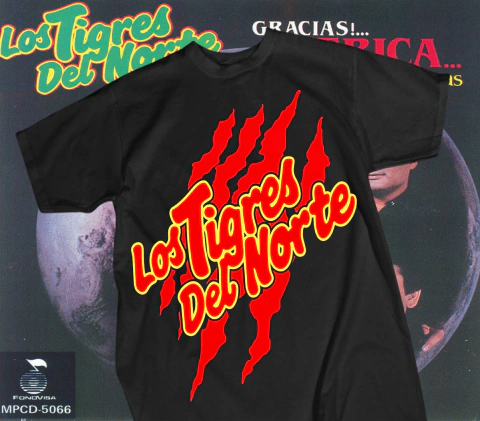 DISEÑO INDIVIDUAL LOS TIGRES DEL NORTE DTF SEMITONOS PNG