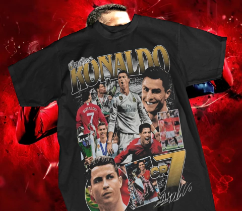 DISEÑO INDIVIDUAL CRISTIANO RONALDO DTF SEMITONOS PNG - comprar en línea