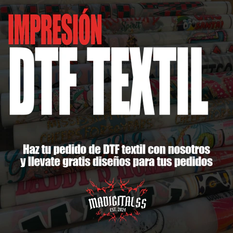 Impresion DTF Textil por Metro