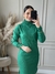 Vestido de Fio Gola Alta na internet
