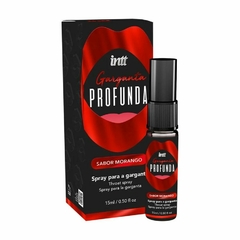 Garganta Profunda Spray Dessensibilizante Morango 15ml Intt