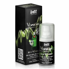 Vibration Gel Excitante que Vibra Sabor Gin Tônica 17ml Intt