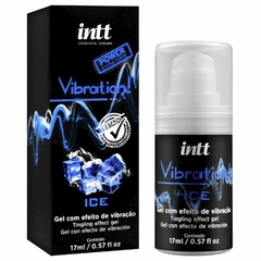 Vibration Gel Excitante que Vibra Power Extra Forte Sabor Ice 17ml Intt