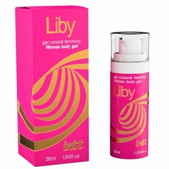 Liby Gel Corporal Excitante Feminino Sabor Maçã Verde 30ml Intt