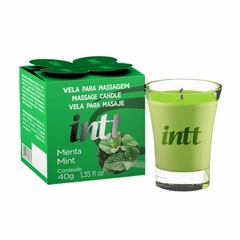 Vela para Massagem Beijável Menta 40g Intt