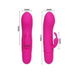 Vibrador Puro Silicone,10 níveis de vibração - Blithe - Pretty Love L40