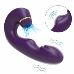 Vibrador de Ponto G e Clitóris com Pulsação e Dedilhar - comprar online