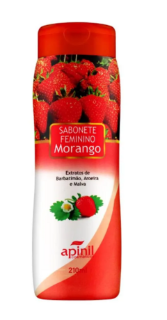 Sabonete Íntimo Aroma de Morango 200ml