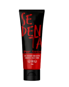 Sedenta Por Sexo Gel Comestível com Glitter 50g