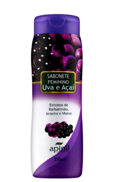 Sabonete Íntimo Feminino Aroma de Uva e Açai 200ml