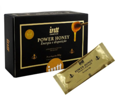 CAIXA Power Honey Energia e Disposição Suplemento Alimentar Liquido Unissex em Sachê 10g Intt