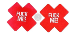 Nipple Cover "Fuck Me" - Adesivo de Mamilos