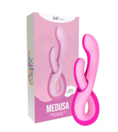 Medusa Vibrador Flexível 2 Em 1 Com Dupla Estimulação