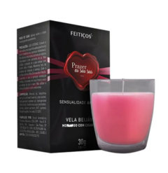 Vela para massagem sensualidade ardente morango com chantilly L221
