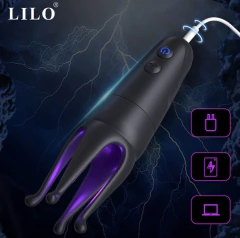 Imagem do Masturbador Vibrador Octopus 2 em 1 com 10 modos de vibração - LILO