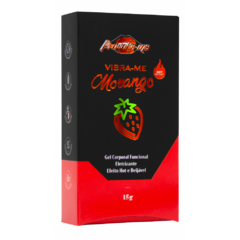 VIBRA-ME MORANGO HOT INSANO GEL ELETRIZANTE BEIJÁVEL 15G PROVOKE-ME