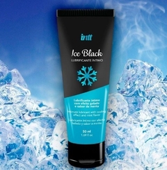 Ice Black Lubrificante À Base De Água Sabor De Menta E Efeito Gelado 50Ml