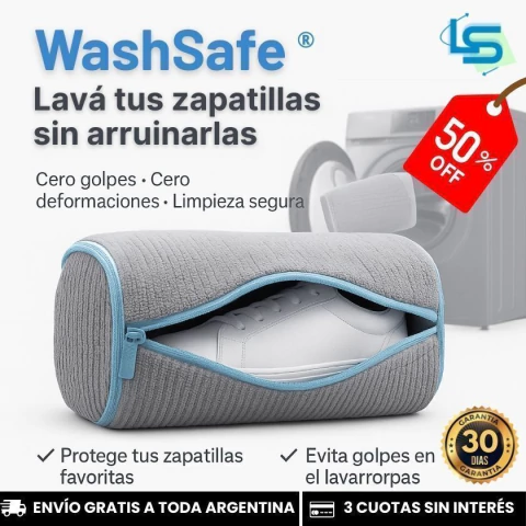 Pack 2×1 WashSafe® | Bolsa protectora para lavar zapatillas – Protegé tu calzado y tu lavarropas - comprar online
