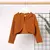 Chaqueta tipo cárdigan con moño - Marron - comprar online