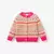 Sweater tipo cardigan con estampado de flores - comprar online