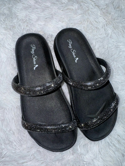 Birken Preta com Strass