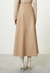 Saia Couro Recortes Khaki - Shoulder - comprar online