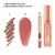 Mini Lip Gloss + Lip Liner Sett - PRE VENTA - Begonia