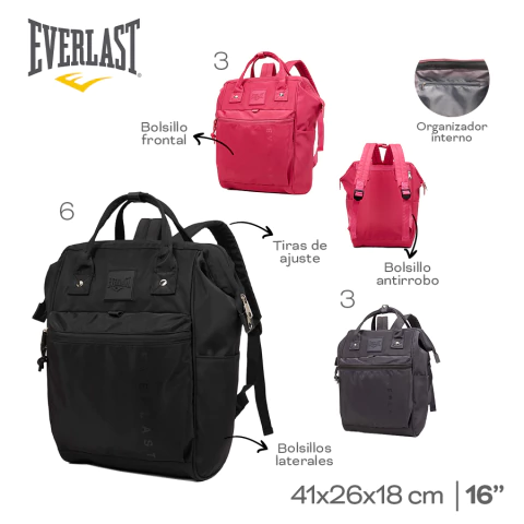 Mochila boca de pez Everlast 22583