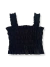 Top lastex preto