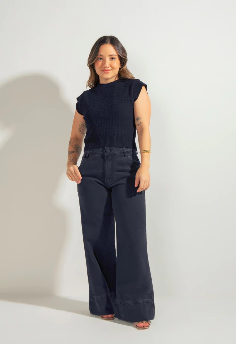 JEANS FLARE BLACK - comprar online