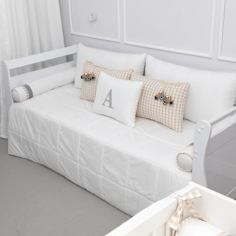 Kit Cama Babá Classic - Percal 400 fios - A - comprar online