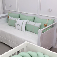 Kit Cama Babá Classic - Percal 400 fios - H - SibeleCrafts