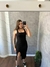 Vestido Atoalhado Alcinha Duas Linhas Na Frente Preto SKU 5803 - comprar online