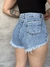 Short Claro Desfiado Barra - comprar online