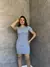 Vestido Com Manga Canelado SKU 162 - comprar online