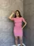 Vestido Com Manga Canelado SKU 162 - comprar online
