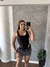 Body Suplex Cavado Camila Preto SKU 5030 - comprar online