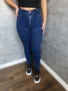 Calça Jeans Sal e Pimenta Jeans Tradicional Detalhe No Bolso SKU 4098 - comprar online