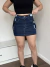 Saia Jeans Cargo com Rasgos Bolsos 204035