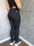calça sal e pimenta Preta Botão Prata Fosco SKU 5119 - comprar online