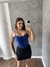O Cropped Corset Renda Azul SKU 5037 - comprar online