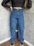 Calça Wide Cargo Lavagem Escura SKU 5303