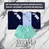 3X1 REMERAS LACOSTE + SHORT DE BAÑO LACOSTE DE REGALO