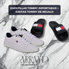 ZAPATILLAS TOMMY HILFIGER + OJOTAS TOMMY DE REGALO