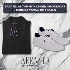 ZAPATILLAS TOMMY HILFIGER + CHOMBA TOMMY HILFIGER DE REGALO