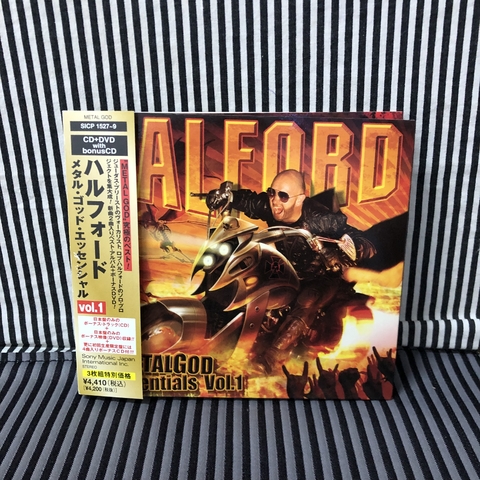 Halford – Metal God Essentials Vol. 1 CD/DVD japonês com Obi - comprar online