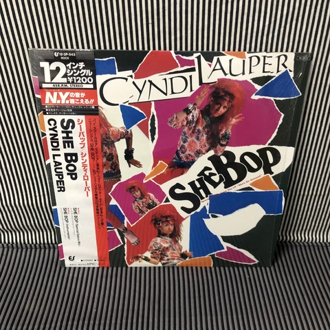 Cyndi Lauper – She Bop Vinil japonês com Obi - comprar online