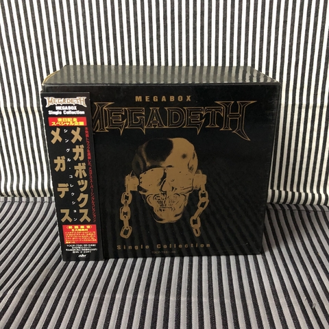 Megadeth – Megabox Single Collection Box CD japonês com Obi - comprar online