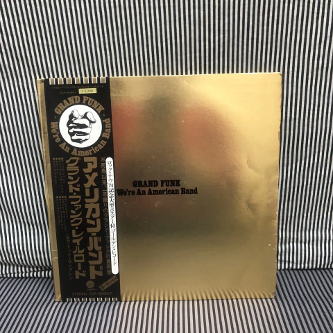 Grand Funk – We're An American Band Vinil japonês com Obi