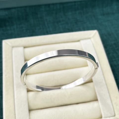 Bracelete Prata 925 5MM Fecho Gaveta - comprar online